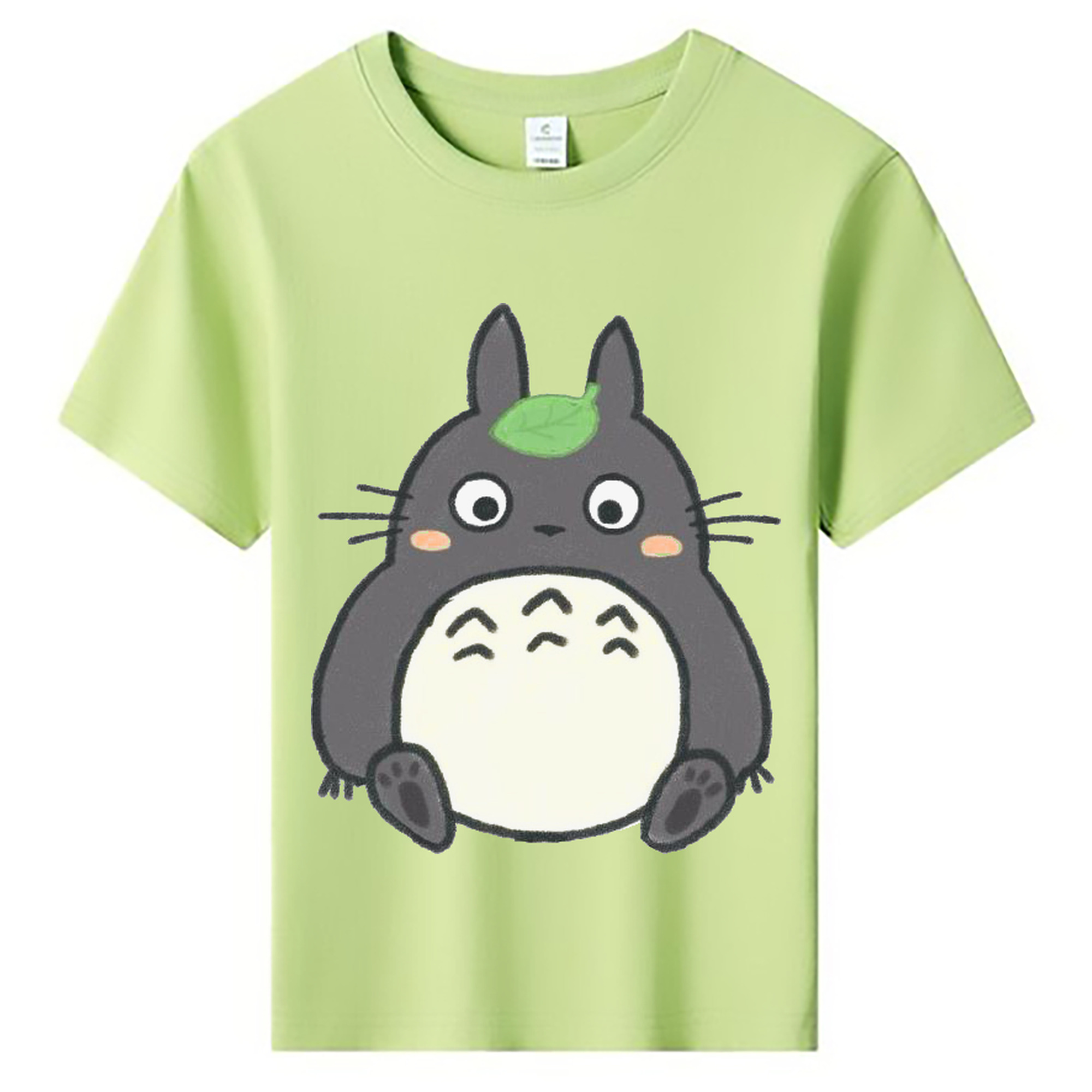 （画像用） となりのトトロ 草壁メイ 草壁サツキ My Neighbor Totoro Satsuki Kusakabe Mei Kusakabe 綿100％キッズTシャツ（フロントプリント）